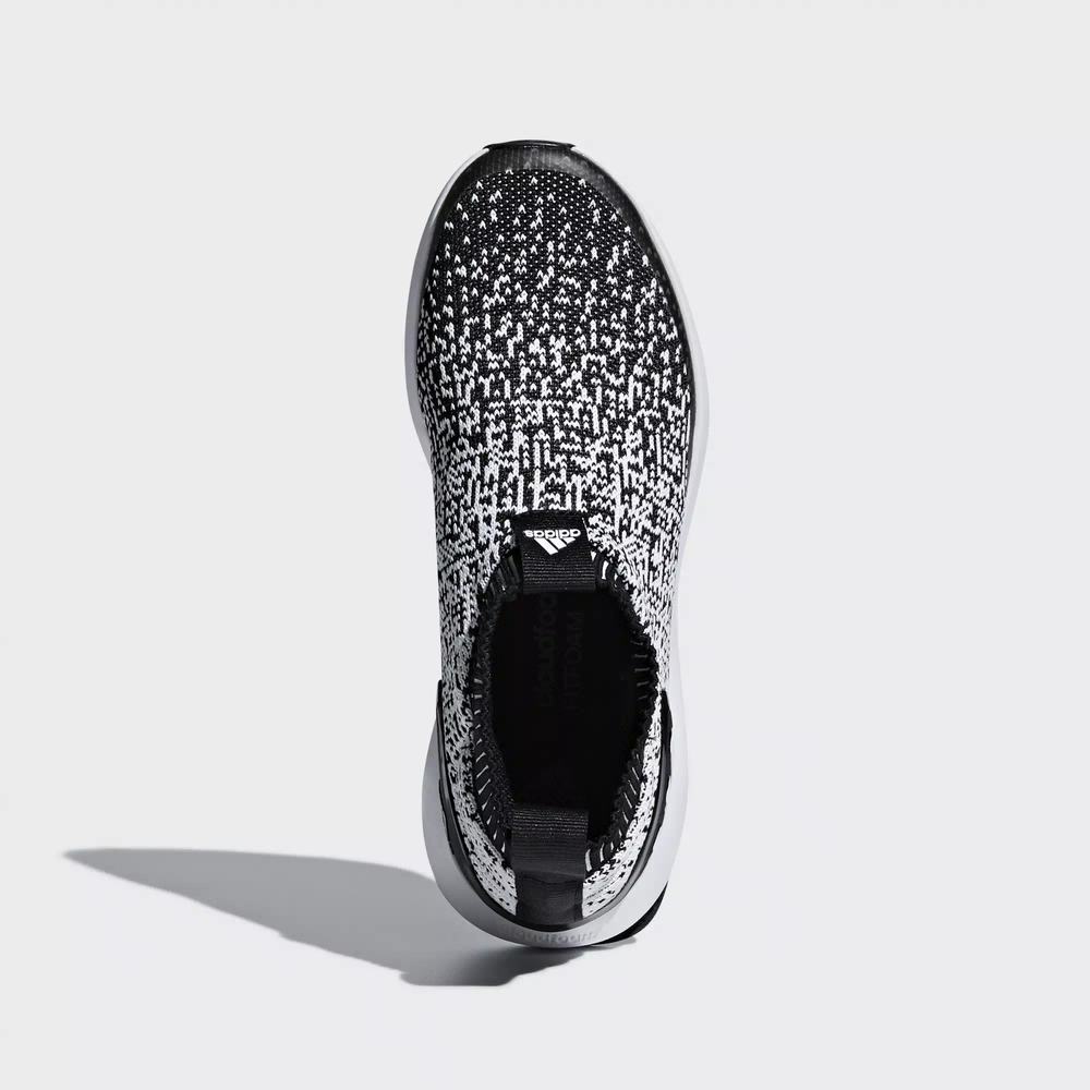 Adidas RapidaRun Laceless Tenis Para Correr Negros Para Niña (MX-14784)